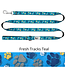 RC Pets Fresh Tracks Teal Nylon Dog Leash