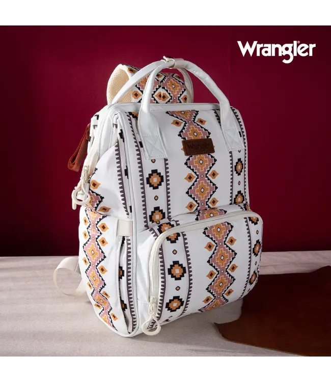 Wrangler Allover Aztec Dual Sided Backpack