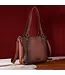 Wrangler Brown Rivets Concealed Carry Oversize Tote/Crossbody