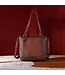 Wrangler Brown Rivets Concealed Carry Oversize Tote/Crossbody