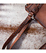 Wrangler Brown Rivets Concealed Carry Oversize Tote/Crossbody