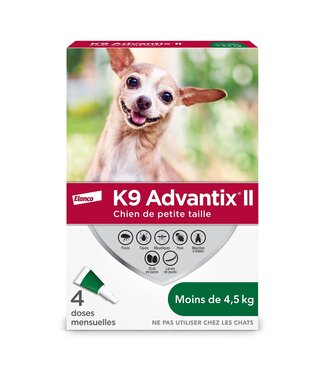 Elanco K9 Advantix II Traitement Topique contre les Tiques & Puces pour Chien