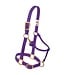 Weaver Original Adjustable Purple Chin & Throat Snap 1'' Halter