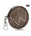 Wrangler Circular Coin Pouch W Logo Bag Charm Coffee