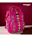 Wrangler Allover Aztec Dual Sided Backpack Hot Pink