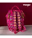 Wrangler Allover Aztec Dual Sided Backpack Hot Pink