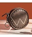 Wrangler Coffee Circular Coin Pouch W Logo Bag Charm