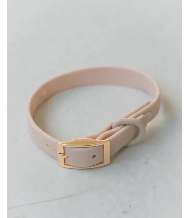 Dexypaws Nude Waterproof Dog Collar
