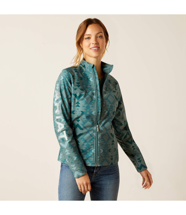 Ariat Pinewood New Team Softshell Print Jacket