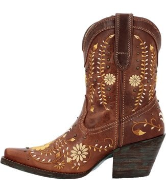 Durango Bottes Western Golden Wild Flower Snip Toe