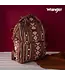 Wrangler Camel Allover Aztec Dual Sided Backpack