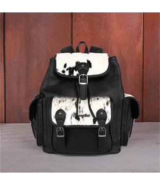 Wrangler Cowhide Backpack Noir