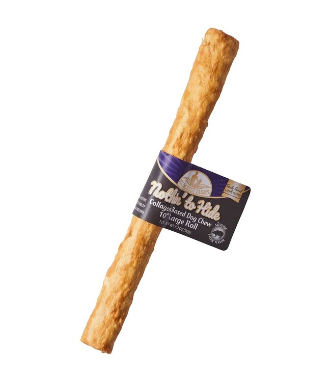 Nothin' To Hide Bacon Roll Collagen Dog Chew