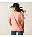 Ariat Sunset Heather Cow Chart T-Shirt