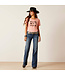 Ariat Sunset Heather Cow Chart T-Shirt