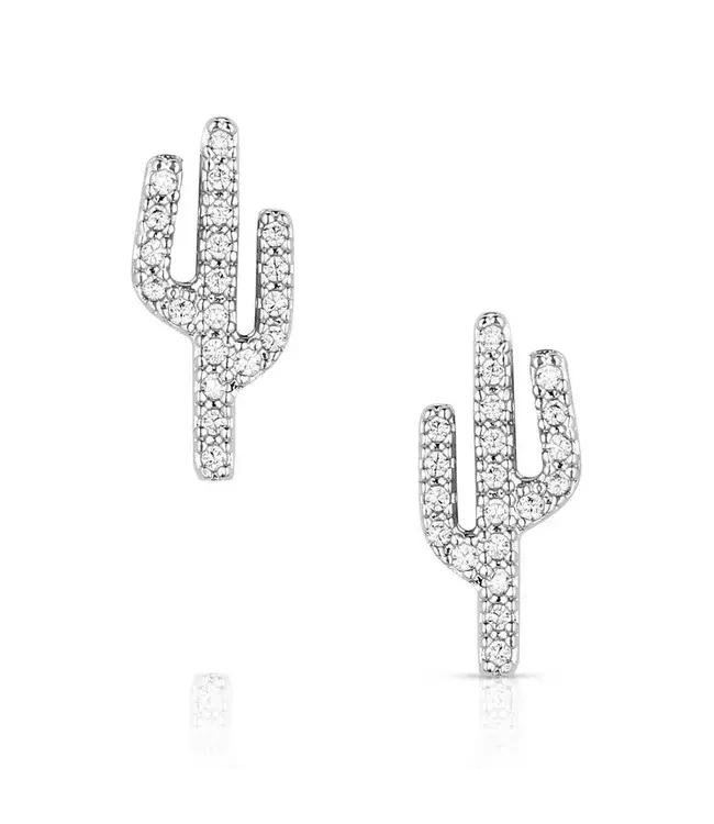 Montana Silversmiths Sparkling Saguaro Earrings