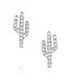 Montana Silversmiths Boucles d'Oreilles Sparkling Saguaro Cactus