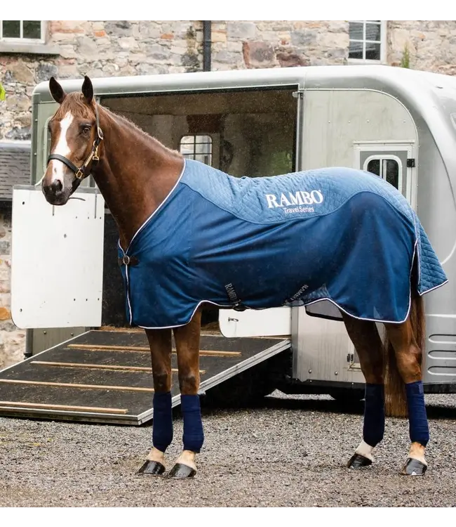 Horseware Rambo Travel Series Navy (50g Light)