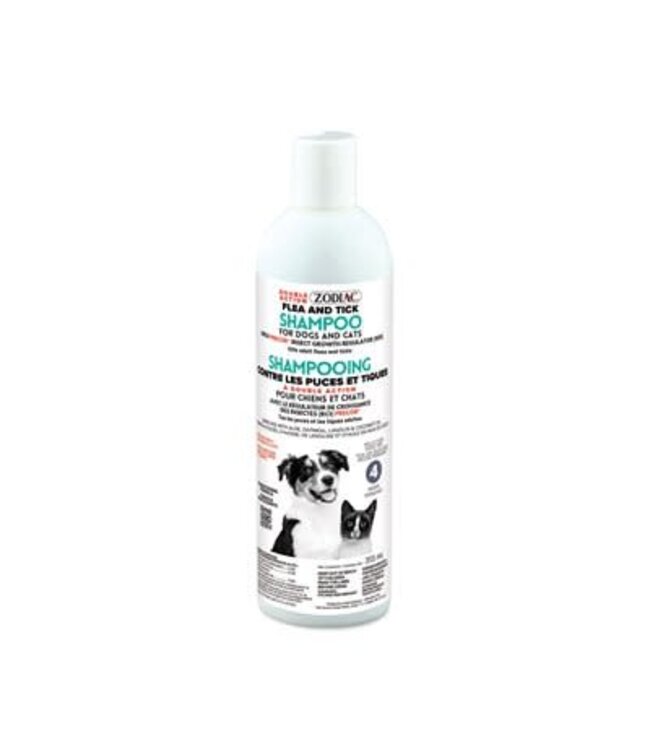 Zodiac Double Action Flea & Tick Shampoo w/Precor