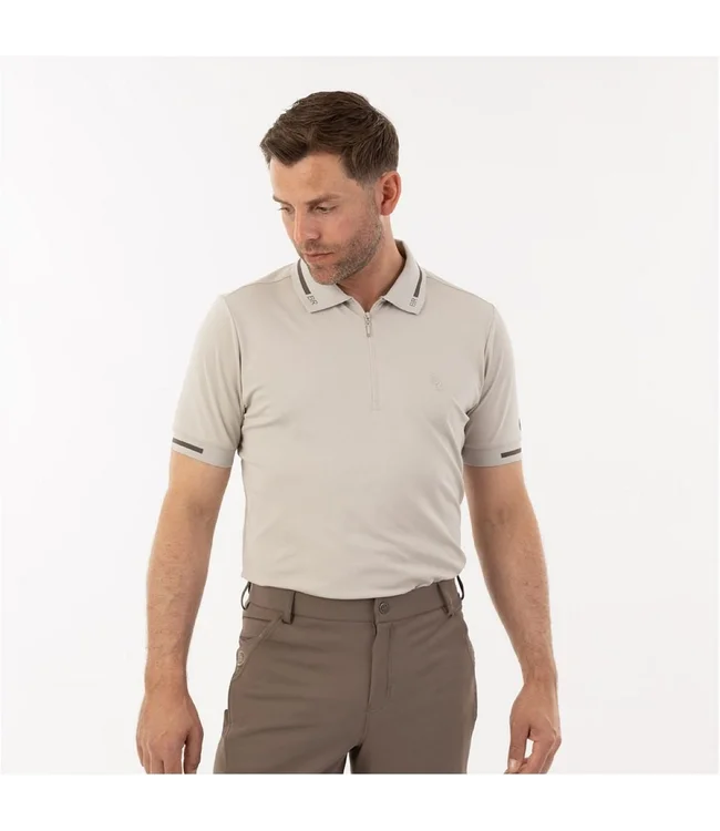 BR Equestrian Ethan Polo Shirt Dove