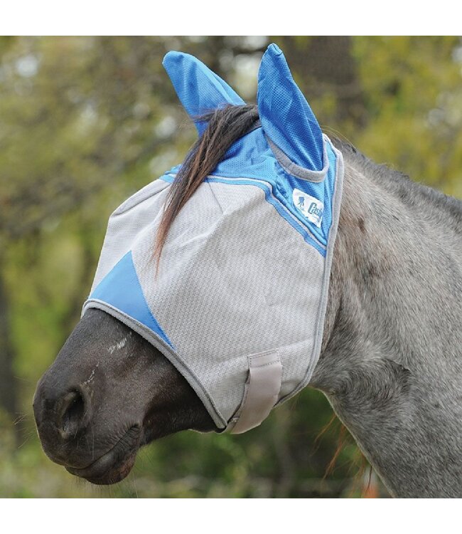 Cashel Masque à Mouches Crusader w/Ears Bleu