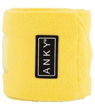 ANKY Bandages de Polo en Fleece ATB23 Yellow Tale