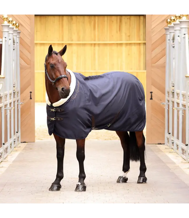 Shires Equestrian Navy Deluxe Stable Sheet