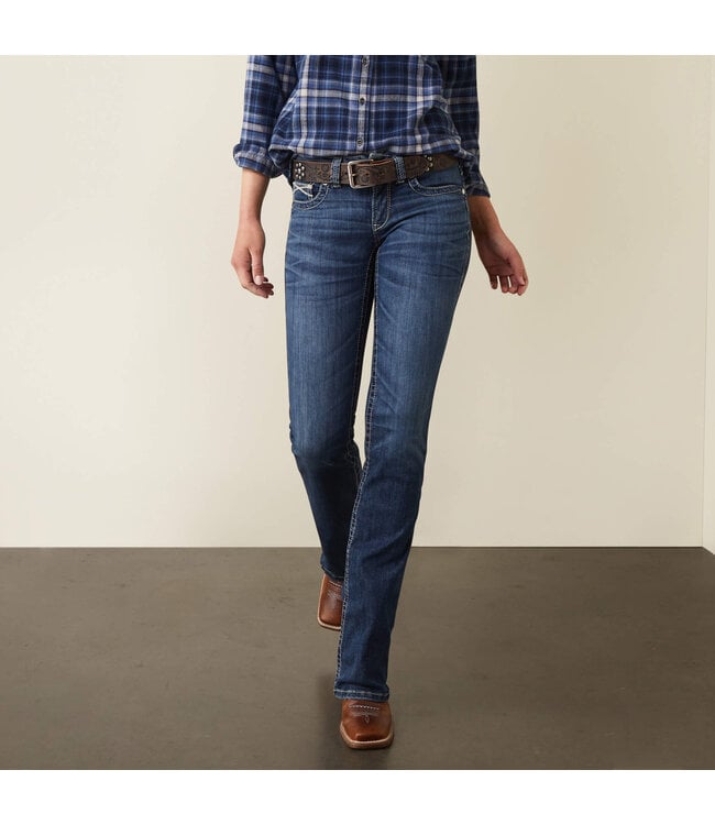 Ariat R.E.A.L. Mid Rise Miriam BootCut Jean Irvine