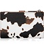 Wrangler ortefeuille Cow Print Bi-Fold Brun