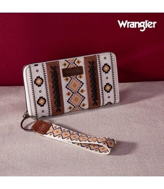 Wrangler Coffee Southwestern Art Print Wallet