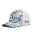 Ranch Brand White Ponytail Flower29 Cap