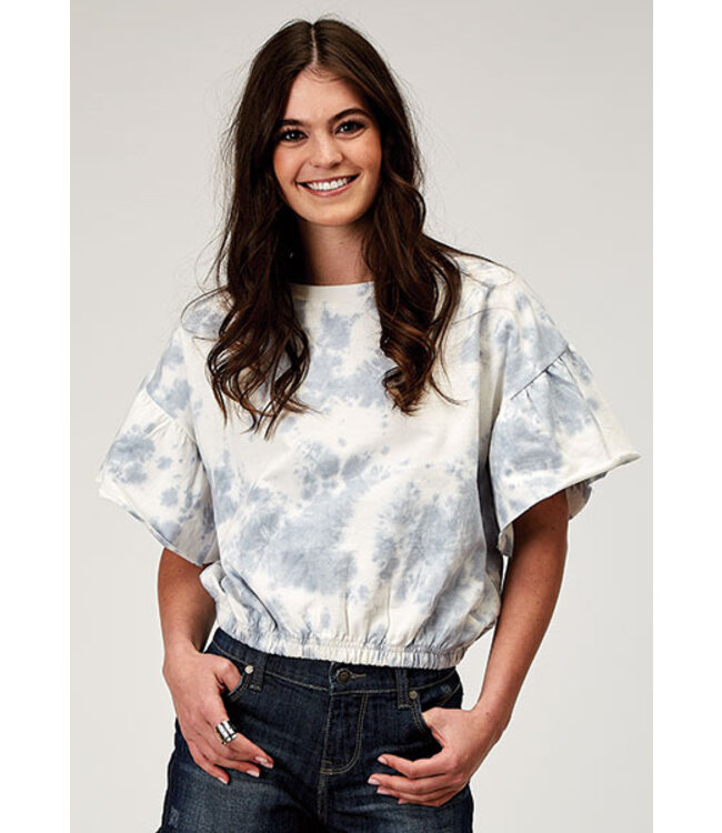 Roper Tie Dye French Terry Top
