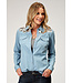 Roper Blue Cotton Denim Retro Shirt