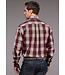 Stetson Pocket Plaid Ombre Western Shirt