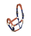 Velociti Lusso Padded Leather Navy Headcollar