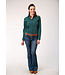 Roper Chemise Western Cross Walk