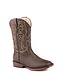 Roper Bottes Western pour Garçon Patrick Leather