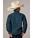 Roper Desert Stripe Print Western Shirt