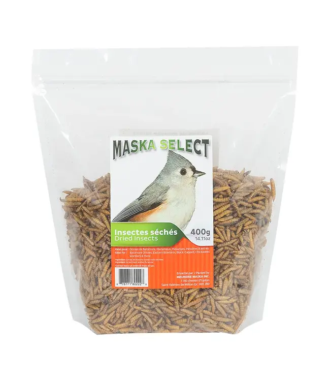 Maska Select Insectes Séchés pour Oiseaux Sauvages