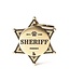 MyFamily Bronx Sheriff's Star ID Tag