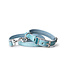 MyFamily Saint Tropez Dog Collar in Fine Crafted Turquoiser Leather