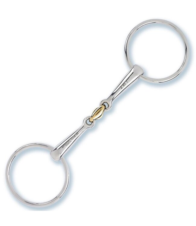 Stübben 2in1 Loose Ring Snaffle double broken