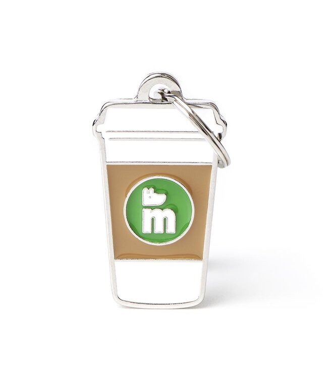 MyFamily Food Coffee ID Tag