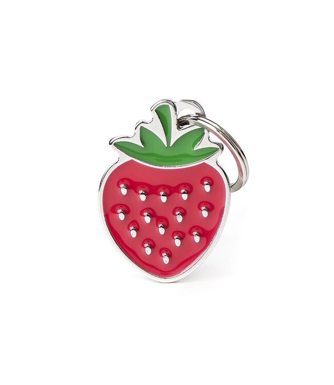 MyFamily Food Strawberry ID Tag