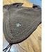 Ogilvy Equestrian Chocolate Brown Long Tie-Down Bonnet