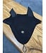 Ogilvy Equestrian Black Long Tie-Down Bonnet