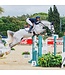 Ogilvy Equestrian Navy Long Tie-Down Bonnet