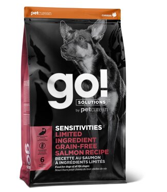 PetCurean GO! Ingrédients Limités Sans Grains au Saumon