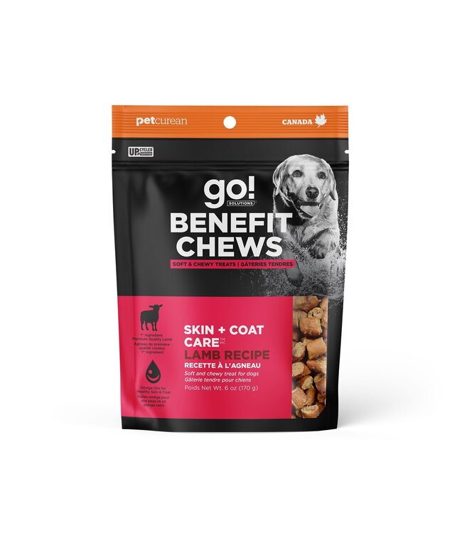 PetCurean GO! Benefit Chews Skin & Coat pour Chien
