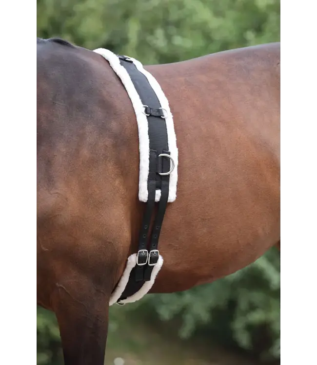 Shires Equestrian Nylon Roller with Fleece Padding